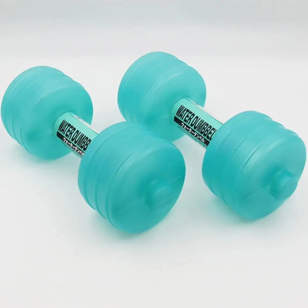 1/2/4PCS 1kg Gym Weight Loss Exercise Women Comprehensive Home Water Dumbbells For Fitness Aquatic Barbell