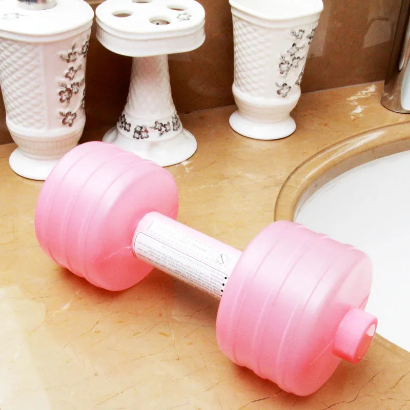 1kg Comprehensive Home Water Flooding Dumbbells For Fitness Aquatic Barbell Gym Weight Loss Exercise Women Accessories